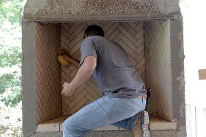راهنمای نصب آجر نسوز