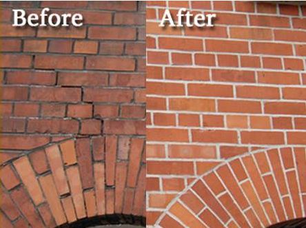 Repointing در مقابل Tuckpointing