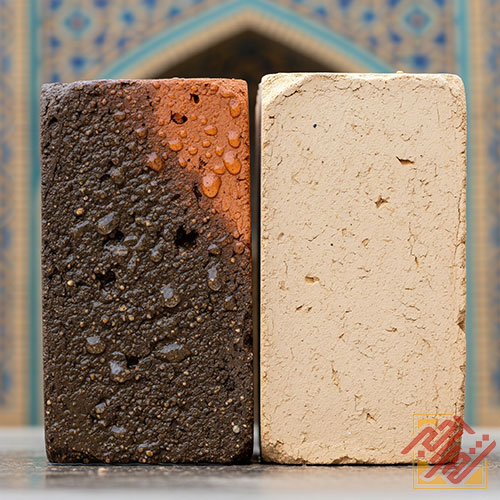 نقش جذب رطوبت در دوام و ماندگاری آجر نما