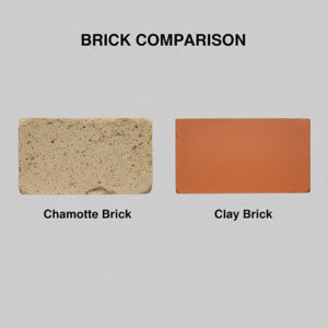 مقایسه آجر شاموتی با آجر سفالی